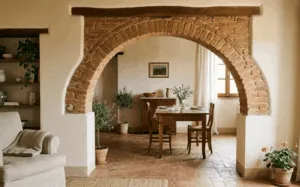 arco in cotto interno