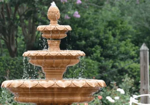 fontana in cotto da giardino