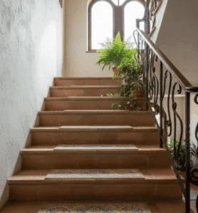 scala interna in cotto